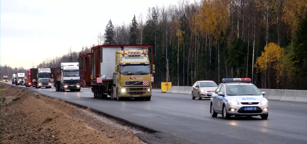 Нормы ПДД для провоза негабаритных грузов