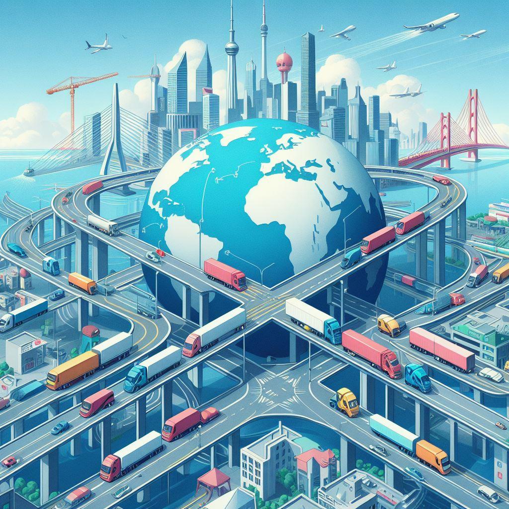 🌍 Ключевые транспортные коридоры мира: движущая сила глобальной экономики: 🚢 Морские артерии глобализации: крупнейшие морские пути